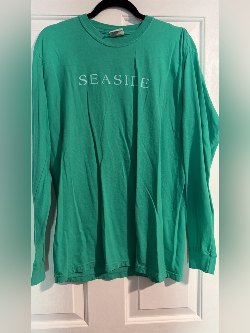 Seaside Women's Long-Sleeve Tee - Teal Green
